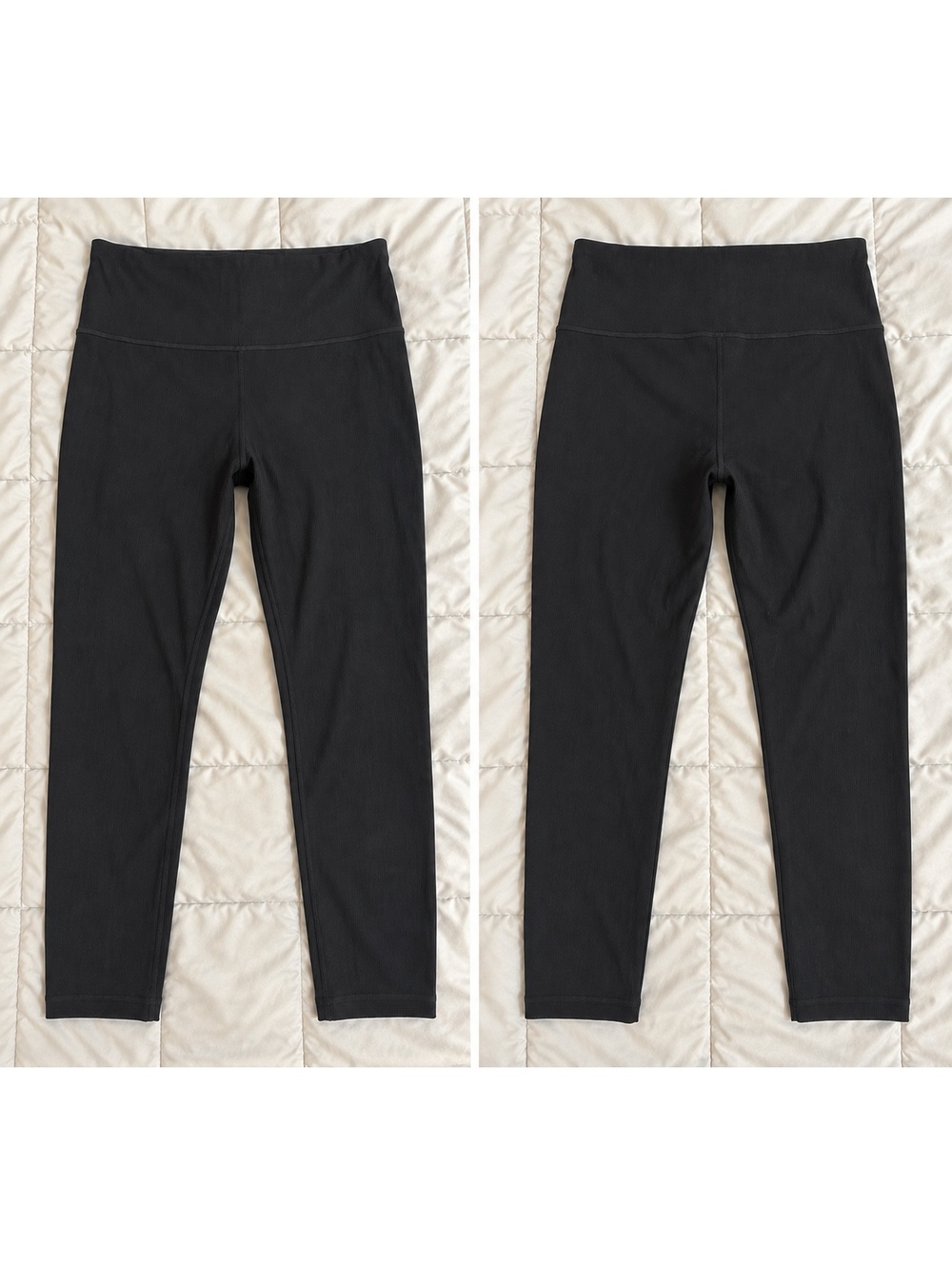 All in Motion Everyday Soft High Rise 7/8 Length Black Leggings Size L